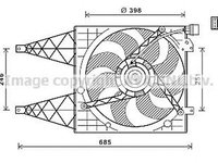 Ventilator radiator SEAT TOLEDO IV KG3 AVA VW7532