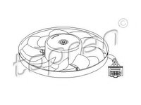 Ventilator radiator SKODA FABIA limuzina (6Y3) (1999 - 2007) TOPRAN 107 706