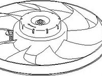 Ventilator, radiator SKODA OCTAVIA (1U2), VW GOLF Mk IV (1J1), VW GOLF Mk IV Estate (1J5) - TOPRAN 111 449