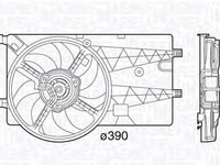 Ventilator radiator SUBARU IMPREZA limuzina GD MAGNETI MARELLI 069422574010