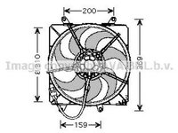 Ventilator radiator TOYOTA AVENSIS Liftback T22 AVA TO7506