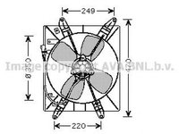Ventilator radiator TOYOTA CAMRY CV1 XV1 V1 AVA TO7513