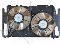Ventilator, radiator TOYOTA RAV 4 III (ACA3, ACE, ALA3, GSA3, ZSA3) (2005 - 2016) NRF 47380 piesa NOUA