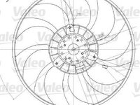 Ventilator, radiator VALEO 698412