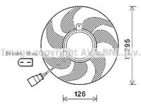 Ventilator radiator VW JETTA III 1K2 AVA VW7535