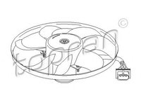 Ventilator radiator VW NEW BEETLE (9C1, 1C1) (1998 - 2010) TOPRAN 107 704