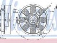 Ventilator radiator VW PASSAT Variant 3B5 NISSENS 85691