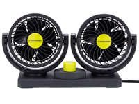 Ventilator Rotativ 12v / 8w, Diam. 2x 10 Cm, Pe Platformă Carmotion 86341