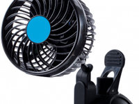 Ventilator TURBO cu ventuza de 6 and 12V