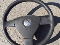 Volan 3 spite VW Golf 5 cu airbag Original