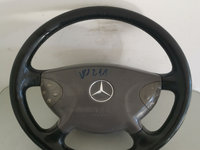 Volan + airbag Volan piele comenzi airbag Mercedes w211 200lei 0000 Mercedes-Benz