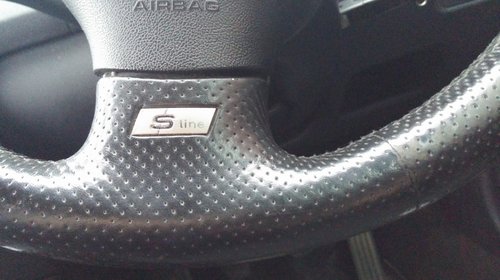 Volan Audi A3 8P S-line piele perforata