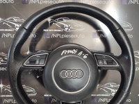 Volan audi piele cu padele și comenzi audi A6 S line + airbag