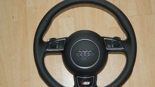 Volan Audi S5 piele fara airbag