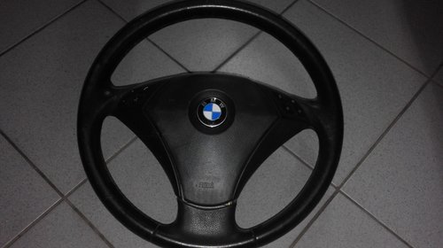 Volan BMW seria 5 e 60 cu airbag si comenzi