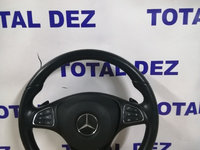 Volan complet Mercedes C Class w205 cu comenzi si padele.