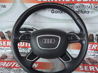 Volan cu airbag Audi A6 C7 3.0 Motorina 2012, 4H0419091T / 4H0880201AB