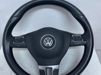 Volan cu airbag comenzi Vw Passat B7 B6