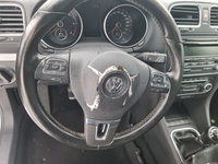 Volan cu comenzi fără airbag + Bloc manete + Calculator coloana Golf 6 2012