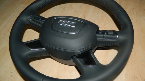 Volan cu comenzi piele si airbag Audi A6, A7, Q3