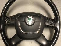Volan cu comenzi si airbag - complet Skoda Superb 2 [facelift] [2013 - 2015]