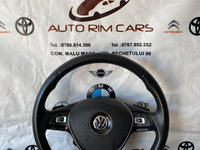 Volan cu padele si comenzi + airbag VW Passat B8 5G0419091, 5G0880201C