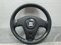 Volan de piele cu airbag Seat Ibiza (6K1) 1.6 16v 2002