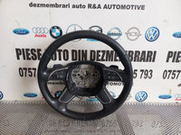 Volan Din Piele Cu Comenzi Audi A8 4H D4 An 2010-2011-2012-2013-2014-2015-2016-2017 Stare Foarte Buna Dezmembrez Audi A8 4H D4 3.0 Tdi Quattro Motor CDT Cutie MXU Volan Stanga - Dezmembrari Arad