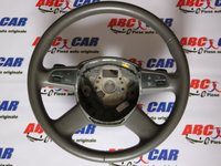 Volan din piele cu padele si comenzi Audi A6 4F C6 model 2004 - 2011 cod: 4F0419091AK