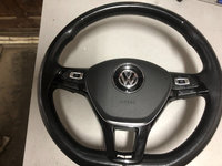 Volan din piele cu padele VW Passat B8 cod: 5G0419091