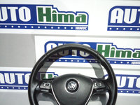 Volan in 3 spite din piele cu airbag comenzi si padele 5Q0419091 5G0880201S (Facelift Combi) Volkswagen Golf 7 2012-2020