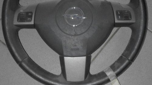 Volan opel astra h cu airbag si comenzi