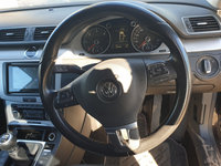 Volan Piele 3 Spite cu Comenzi Fara Airbag Volkswagen Passat CC 2008 - 2012 [C3771]