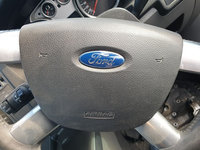 Volan Piele 4 Spite cu Airbag Ford C-Max Facelift 2004 - 2010