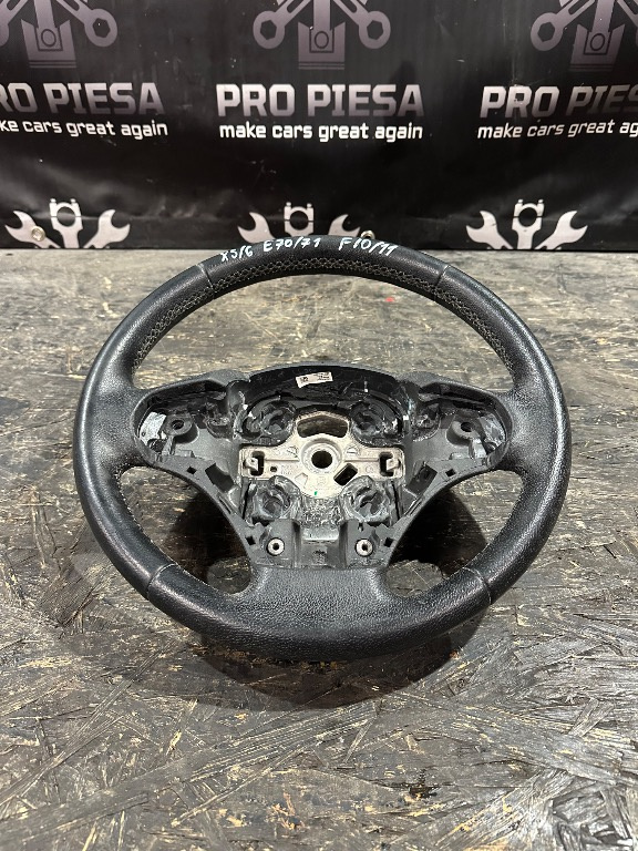 Volan piele BMW X5 X6 F10 F70 F71 - Cod 32339895 BMW - imagine 1