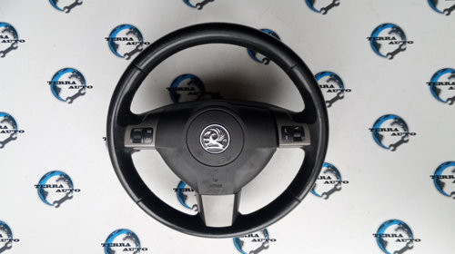 Volan piele cu comenzi fara airbag Opel Astra