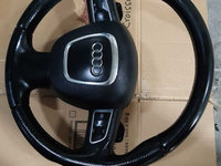 Volan sport 3 spite cu padele Audi A8 D3 facelift
