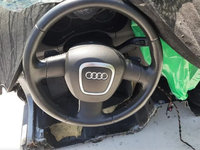 Volan sport cu padele si piele perforata audi a4-a3-a6