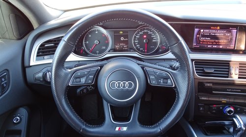 Volan tesit S-line cu padele si airbag Audi A4 B9, A5 8W 2018