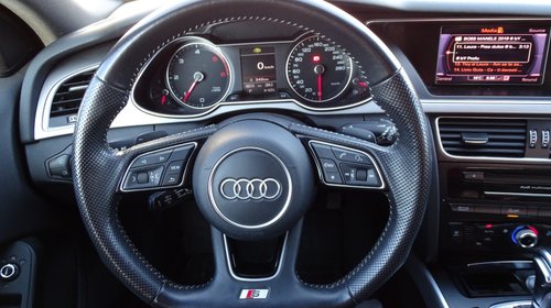 Volan tesit S-line cu padele si airbag Audi A4 B9, A5 8W 2018