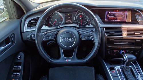 Volan tesit S-line cu padele si airbag Audi A4 B9, A5 8W 2018