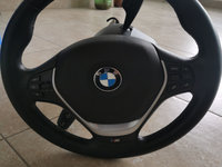 Volan Volan piele cu comenzi + airbag BMW Seria 3 F30 000000000 BMW Seria 3 F30 [2011 - 2016]