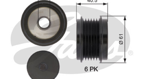 Volanta OAP7103 GATES pentru Audi A6 Audi Q3 