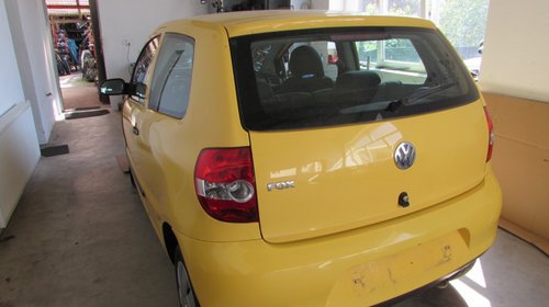 Volkswagen Fox 1198cmc,40kw, 55cp, E4, cod motor: BMD, cutie vit.5+1, galben (2 usi) an 2007