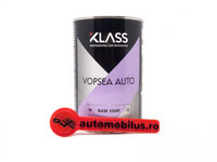 Vopsea auto KLASS ready mix negru metalizat 676 Noir Nacre Dacia 1L
