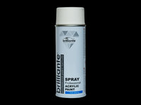 Vopsea spray ALB PUR MAT RAL 9010 BRILLIANTE 400 ml