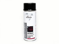 Vopsea Spray Cauciucata (negru) 400ml Brilliante 01457