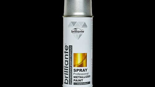 Vopsea Spray Metalizata Gri 400 Ml Brilliante