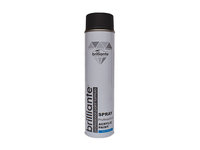 Vopsea spray negru mat RAL 9005 Brilliante 600ml