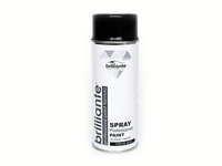 Vopsea Spray Negru Trafic Lucios (ral 9017) 400ml Brilliante 01442